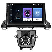 Штатная магнитола Lesko для Mazda 3 III BM Рестайлинг 2016-2019 экран 9 1/16Gb Wi-Fi GPS Base ZXC