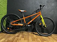 Подростковый горный велосипед Crosser Super Light 24" легкая алюминиевая рама 11,2" shimano на 6 скоростей