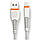 Кабель USB Lightning WUW X151 color 1m, фото 3