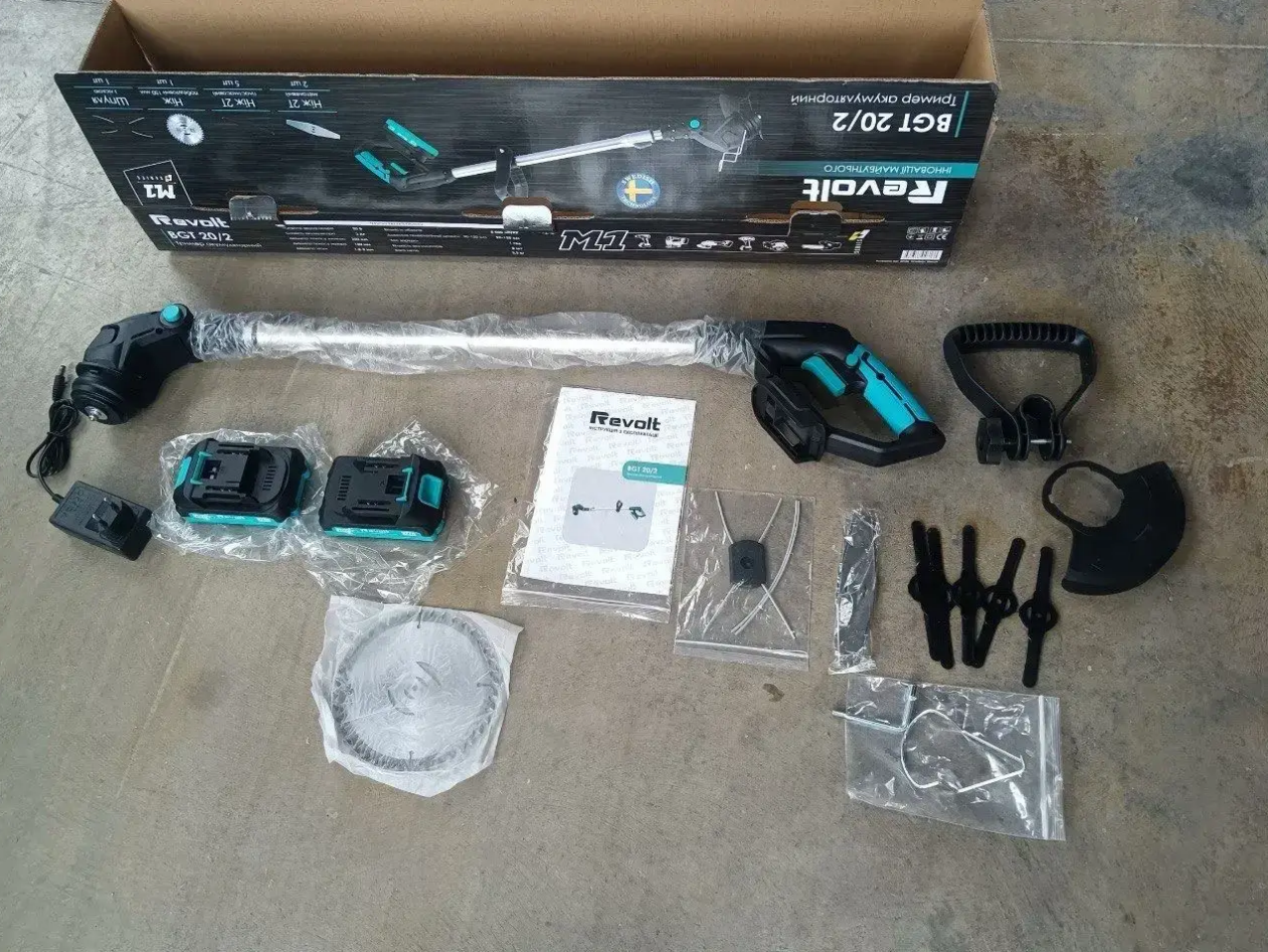 Тример акумуляторний Revolt BGT 20/2, фото 1