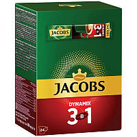 Кофе растворимый в стиках Jacobs 3в1 Dynamix 24х12,5г