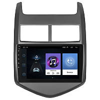 Штатная магнитола Lesko для Chevrolet Aveo II 2011-2020 экран 9 1/16Gb Wi-Fi GPS Base ZXC