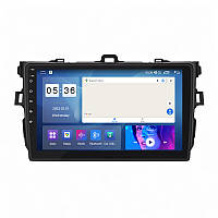 Штатная магнитола Lesko для Toyota Corolla X E140, E150 2006-2012 экран 9 4/64Gb CarPlay 4G Wi-Fi GPS Prime