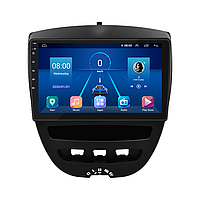 Штатная магнитола Lesko для Toyota Aygo I Рестайлинг 2 2012-2014 экран 10 4/64Gb 4G Wi-Fi GPS Top ZXC