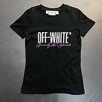 Женская футболка Off White