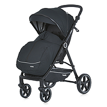 Коляска прогулянкова дитяча Bambi VIVA M 5723 Black Чорна, фото 3