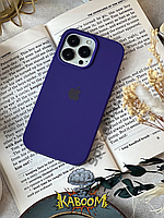 Чехол с закрытым низом на Айфон 15 Про Макс Фиолетовый / для iPhone 15 Pro Max Purple kaboom