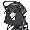 Коляска прогулянкова дитяча Bambi VIVA M 5723 Black Чорна, фото 6