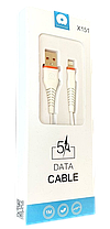 Кабель USB Lightning WUW X151 color 1m, фото 4