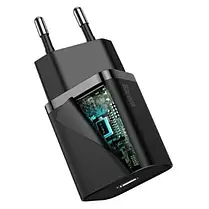 МЗП Baseus 20W Super Si Quick Charger PD+QC3.0 Type C to Lightning (TZCCSUP-B01) black, фото 6