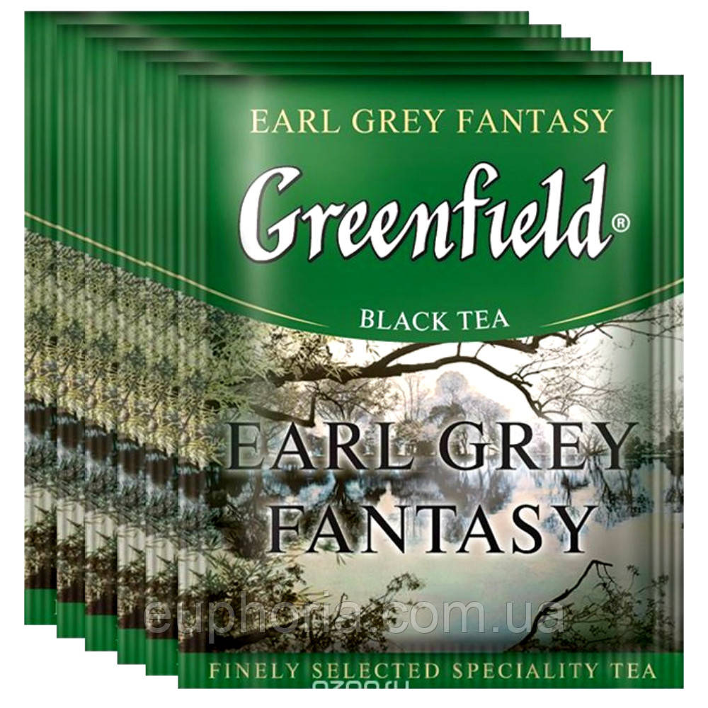 Чай пакетований GREENFIELD Earl Grey Fantasy 100 х 2 г бергамот