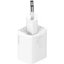 МЗП Baseus 20W Super Si Quick Charger PD+QC3.0 Type C to Lightning (TZCCSUP-B02) white, фото 4