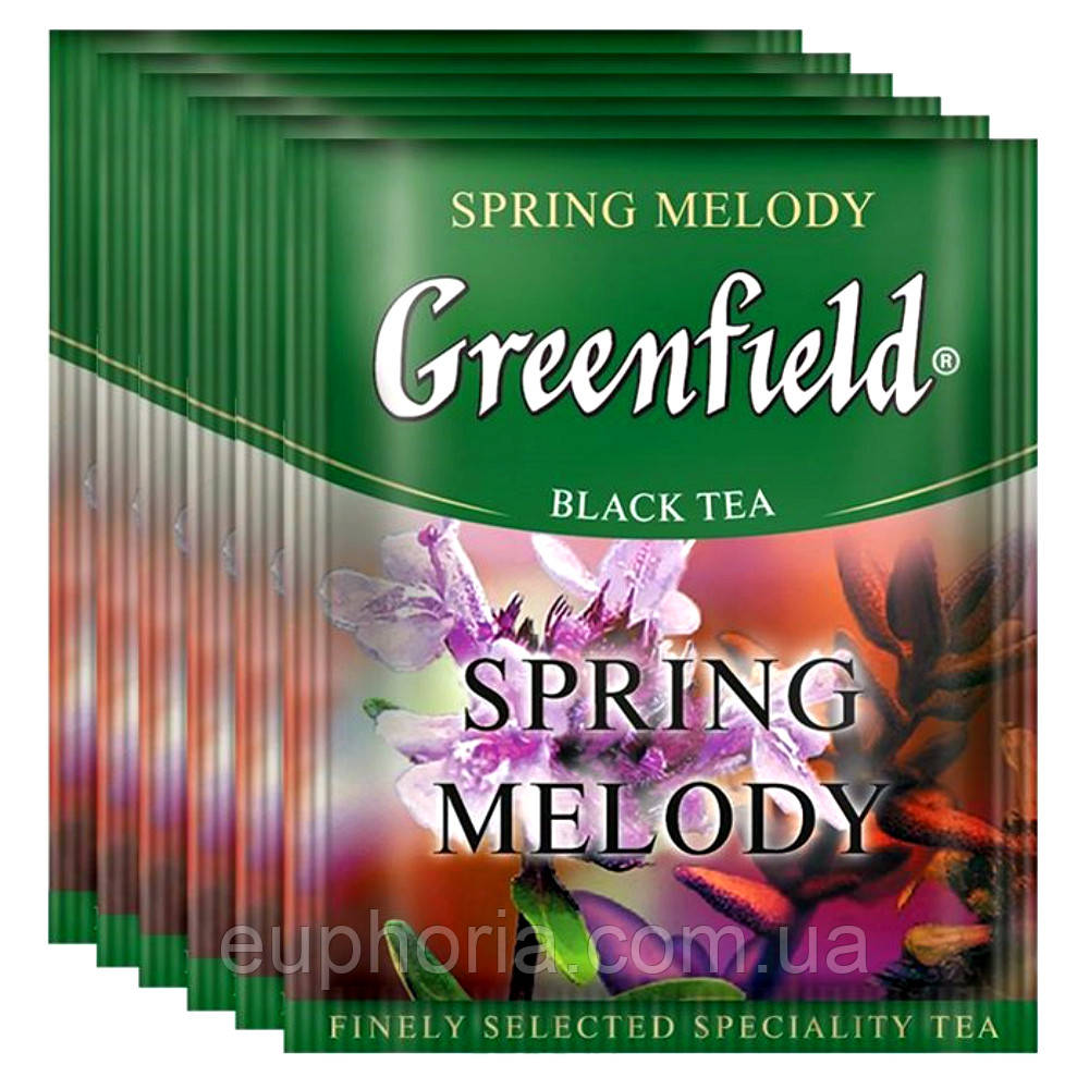 Чай пакетований GREENFIELD Spring Melody 100 x 2 г чебрець