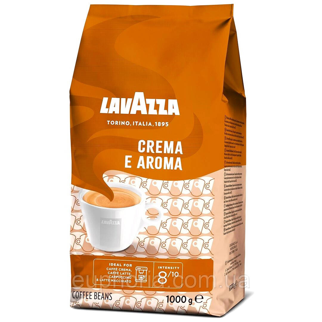 Кава в зернах Lavazza Crema e Aroma 1 кг (Польща)