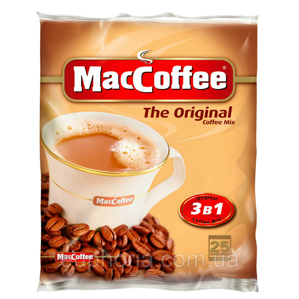 Кавовий напій MACCOFFEE 3в1 Original 25 х 20 г