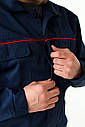 Костюм «Спеціаліст», куртка на резинці та напівкомбінезон, тканина Саржа, фото 5