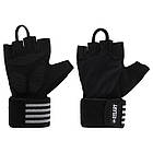 Рукавички для фітнесу та важкої атлетики Zelart TA-2241 L чорний, фото 6