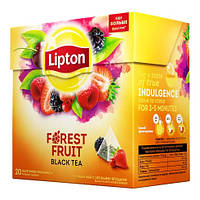 Чай пакетований чорний LIPTON Forest Fruit 20 пакетиків-пірамідок