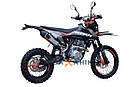 Мотоцикл KOVI 250-ST START 21"/18" Black/Orange, фото 8
