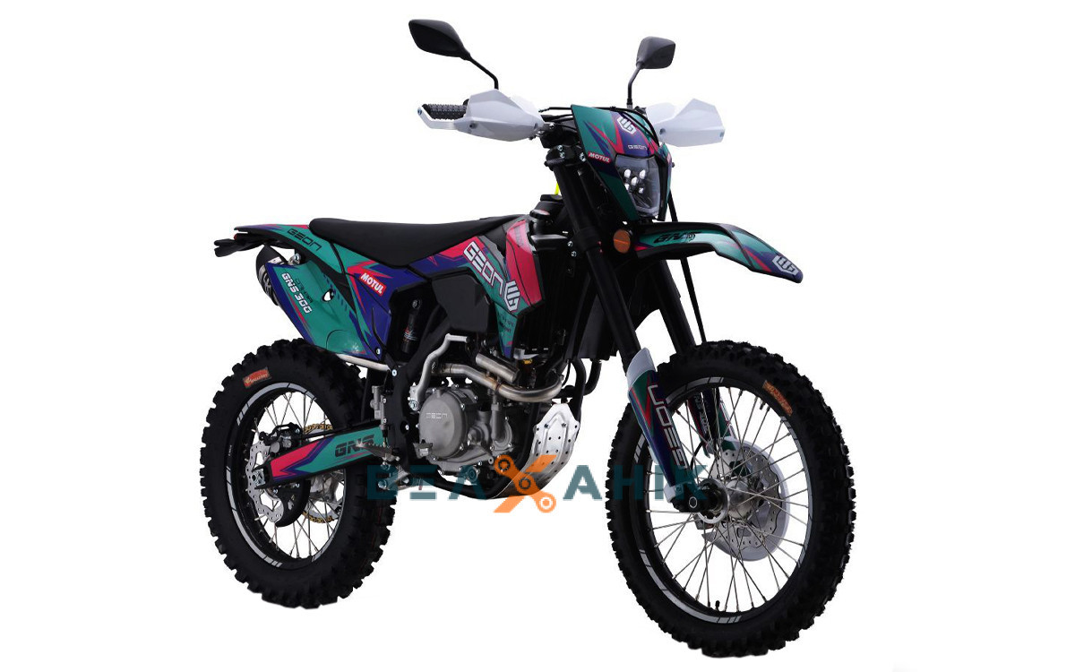 Мотоцикл GEON Dakar GNS 300 5-gears Black/Purple - фото 1 - id-p2008439049