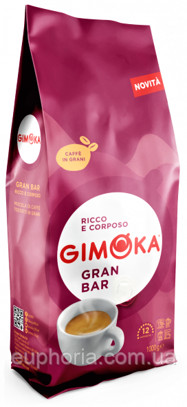 Кава в зернах GIMOKA Gran Bar 1 кг