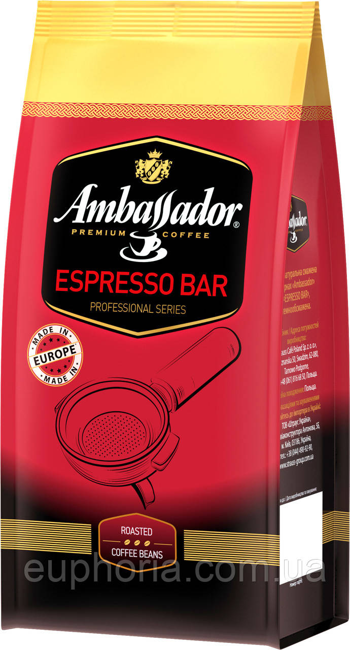 Кава в зернах AMBASSADOR Espresso Bar 1 кг