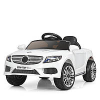 Детский электромобиль машина Merсedes-Benz M 3981EBLR-1 (MP3, SD, USB, моторы 2x25W, акум.12V5AH, белый)