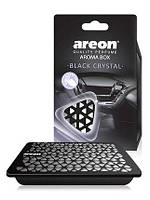 Ароматизатор, пахучка AREON Aroma Box Чорний кристал під сидіння банку (під сидіння)