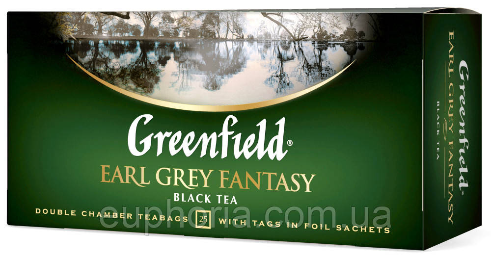 Чай пакетований GREENFIELD Earl Grey Fantasy 25 х 2 м бергамот