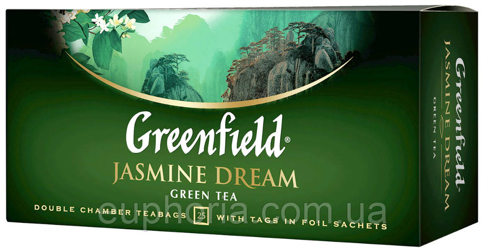 Чай пакетований GREENFIELD Jasmine Dream 25 х 2 м жасмин