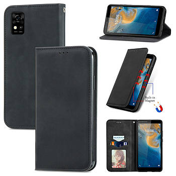 Чохол-книжка Skin Feel Leather Wallet для ZTE Blade A31 Black