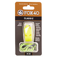 Свисток судейский пластиковый CLASSIC FOX40-CLASSIC цвет салатовый un