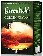 Чай листовий GREENFIELD Golden Ceylon 100 г чорний