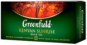 Чай пакетований GREENFIELD Kenyan Sunrise 25 х 2 м чорний