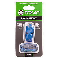 Свисток судейский пластиковый MICRO FOX40-MICRO цвет синий un