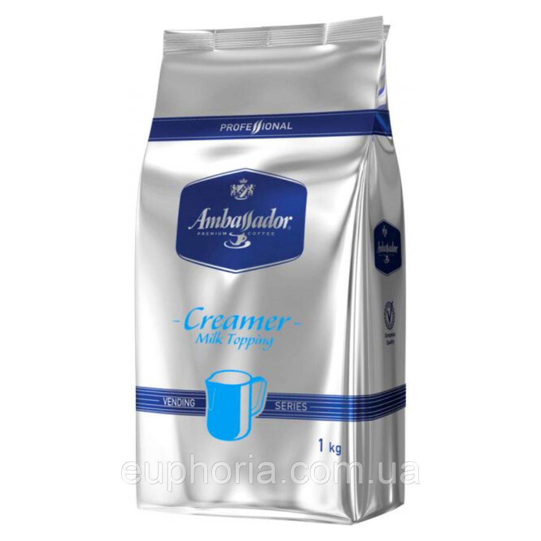 Сухі вершки AMBASSADOR Creamer Milk Topping для ведінгу 1 кг