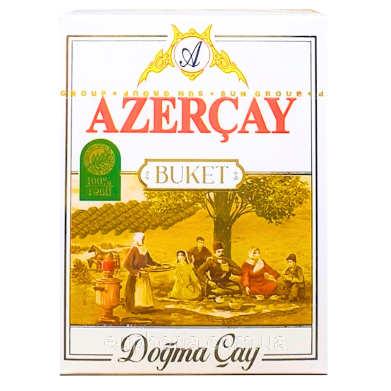 Чай чорний Azerçay Buket Dogma Cay 100 г крупнолистовий