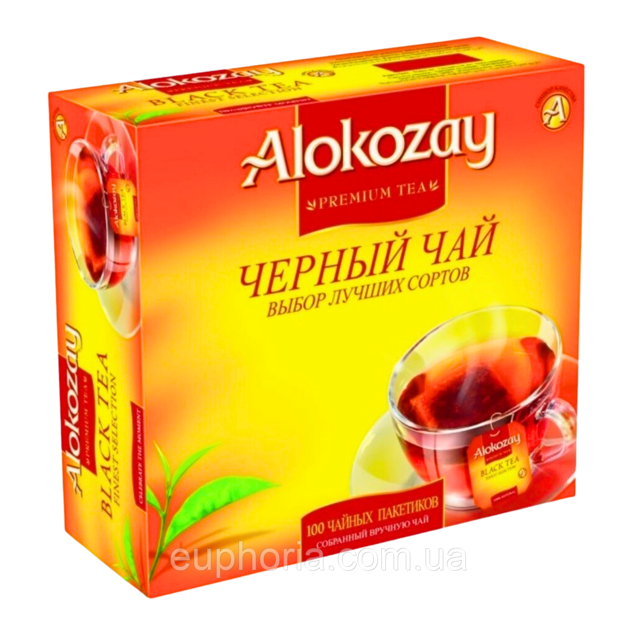 Чай чорний Alokozay Premium tea 100 х 2 г пакетований