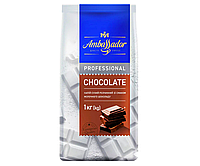 Напиток сухой растворимый Ambassador Professional Chocolate 1 кг со вкусом молочного шоколада