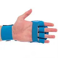 Рукавички накладки для карате EVL GO-3956-1 Синій, фото 3