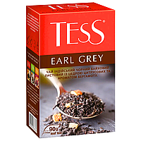 Чай черный Tess Earl Grey 90 г индийский байховый листовой