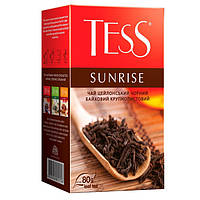 Чай чорний Tess Sunrise 80 г цейлонський байховий листовий