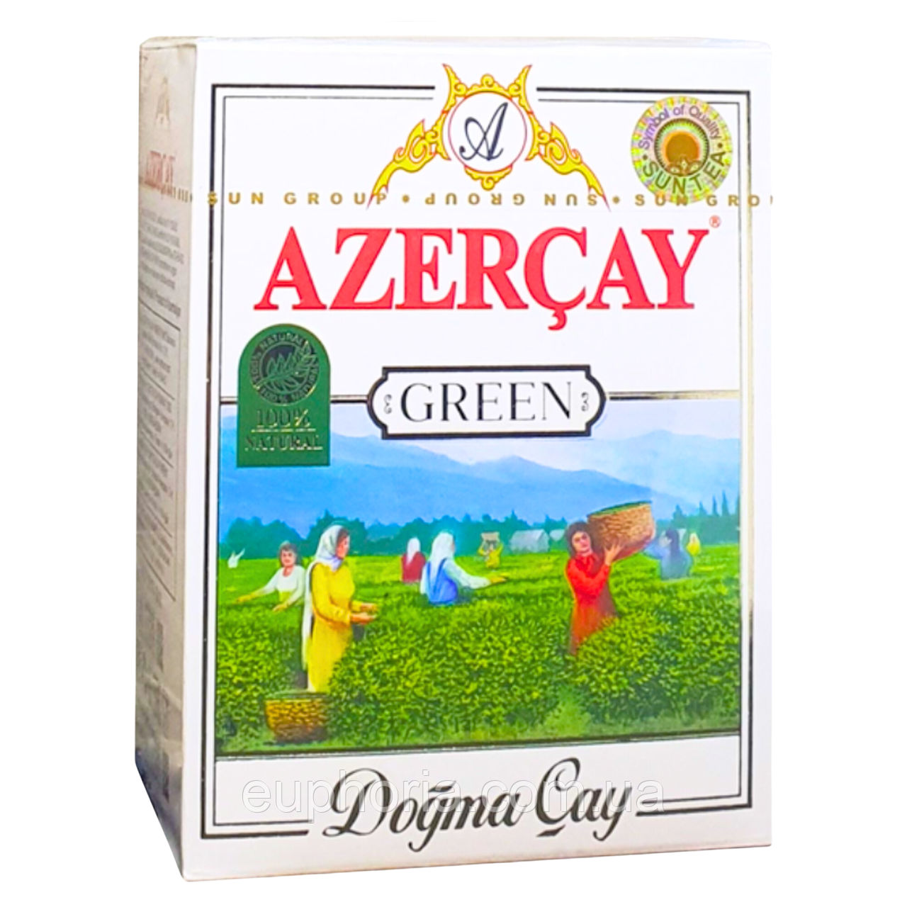 Чай зелений Azerçay Green Dogma Cay 100 г листовий