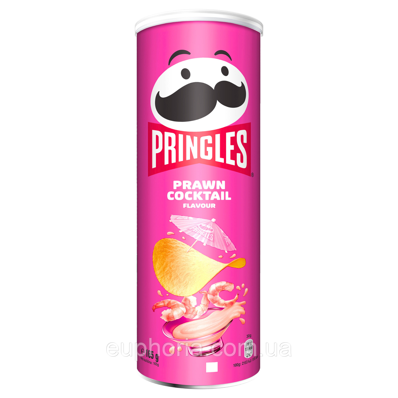 Чипси Pringles Prawn Coctail (Коктейль з креветок) 165 г