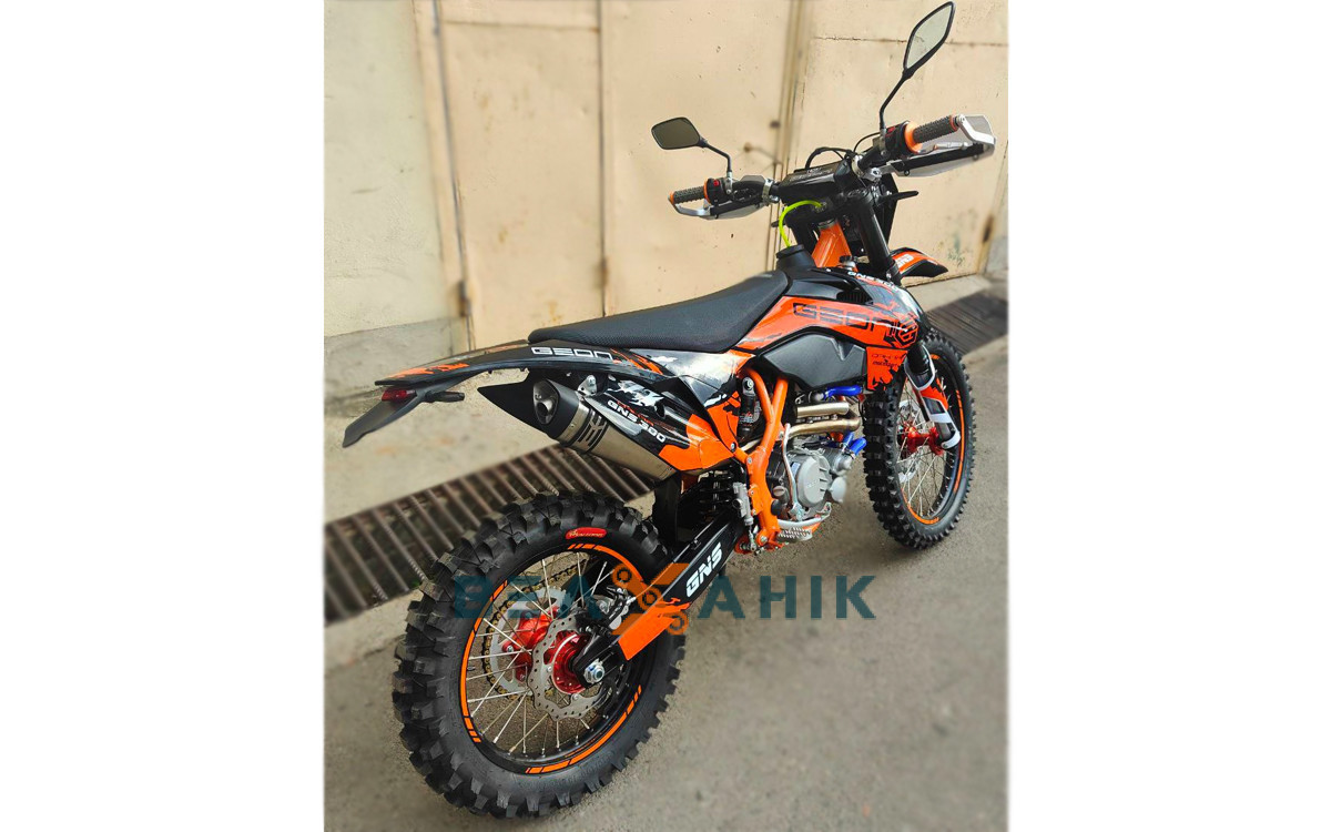 Мотоцикл GEON Dakar GNS 300 5-gears Black/Orange - фото 3 - id-p2008439496