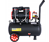 Безмасляний компресор 24л для фарбування Magnum 24 л 8 бар компресор без масла, фото 5