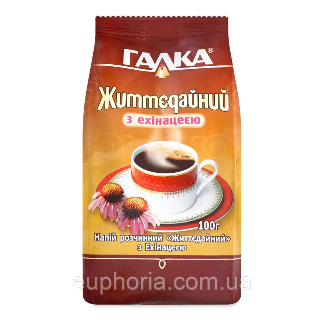 Напій розчинний Галка Життєдайний 100 г з ехінацеєю