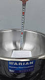 Мантоварка Arian 24 см нержавіюча сталь індукція 3 сітки 4 рівня зі скляною кришкою, фото 7