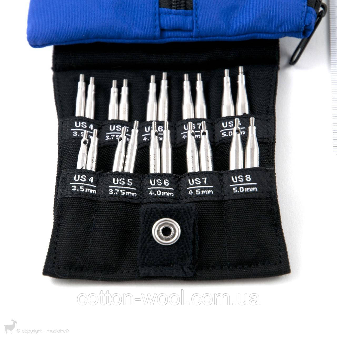 Набір стальних розємних спиць  CHIAOGOO TWIST SHORTIES (5СМ & 8СМ) [SMALL], фото 1