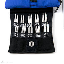 Набір стальних розємних спиць  CHIAOGOO TWIST SHORTIES (5СМ & 8СМ) [SMALL]